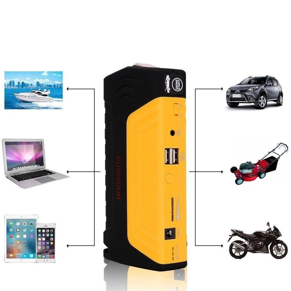 Trade Shop - Avviatore Portatile Di Emergenza Booster Starter Per Accensione Batteria Auto -