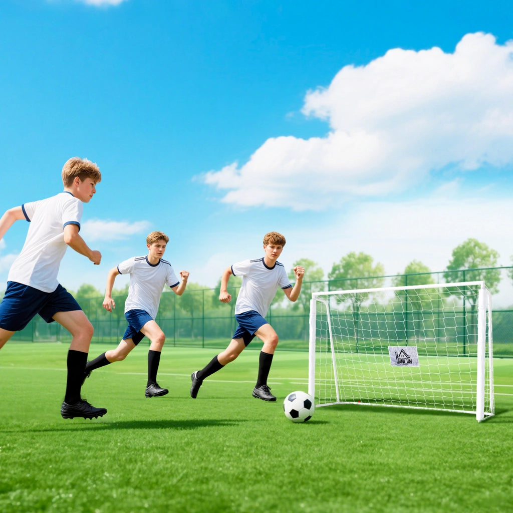 Porta da Calcio per Bambini ¨C Minimal ¨C 186x123cm Bianco