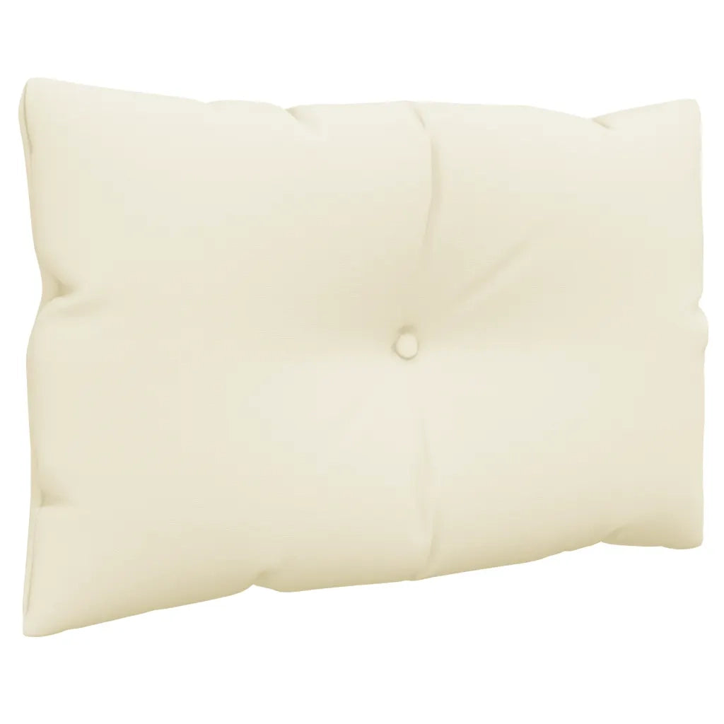 Cuscini per Pallet 2 pz Crema in Tessuto 360836