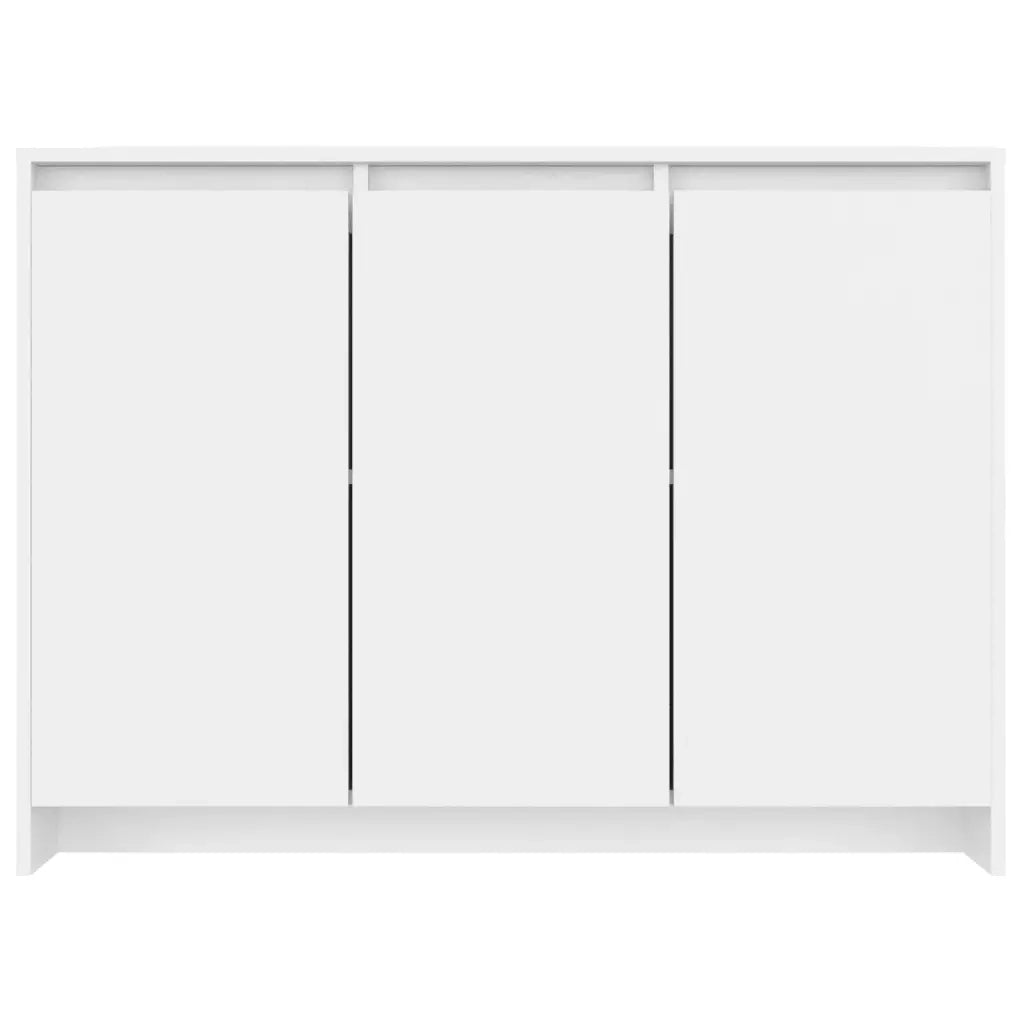 Credenza Bianca 102x33x75 cm in Truciolato 809773