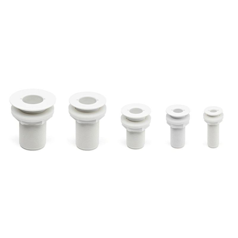 PASSASCAFO INCASSO 1" BIANCO