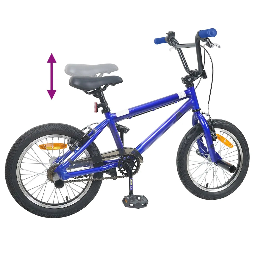 BMX 16 Pollici per 5-8 anni Blu Scuro