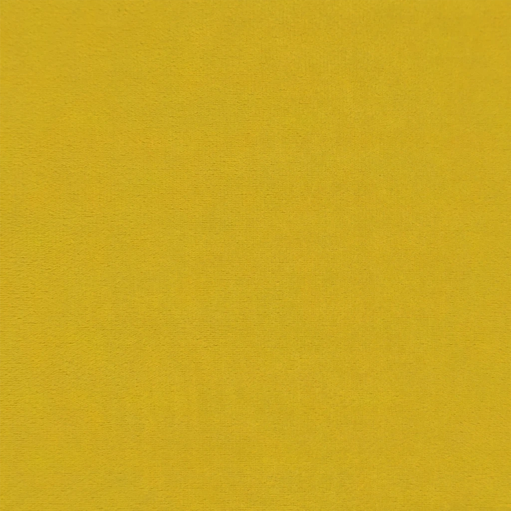 Divano Letto con Braccioli Giallo in Velluto 351899