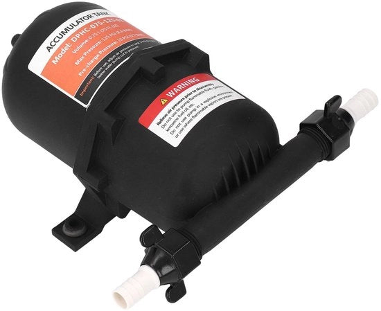 Serbatoio accumulatore per pompa idraulica 0,75L - sistema di rilascio - 125PSI - per barche da diporto - compatto - sostenibile - serbatoio di pressione idrica