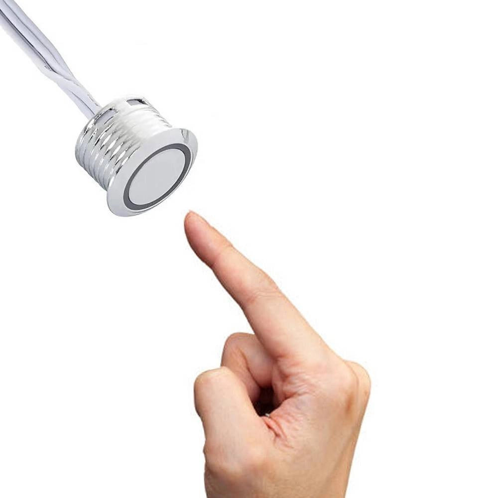 Trade Shop - Interruttore Sensore Touch Dimmerabile Pulsante A Sfioro 12v 100w Luci Strisce Led -