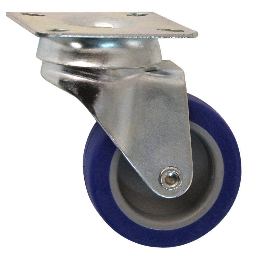 Ruota C/Piastra Cromat.Mm 60 Pz2