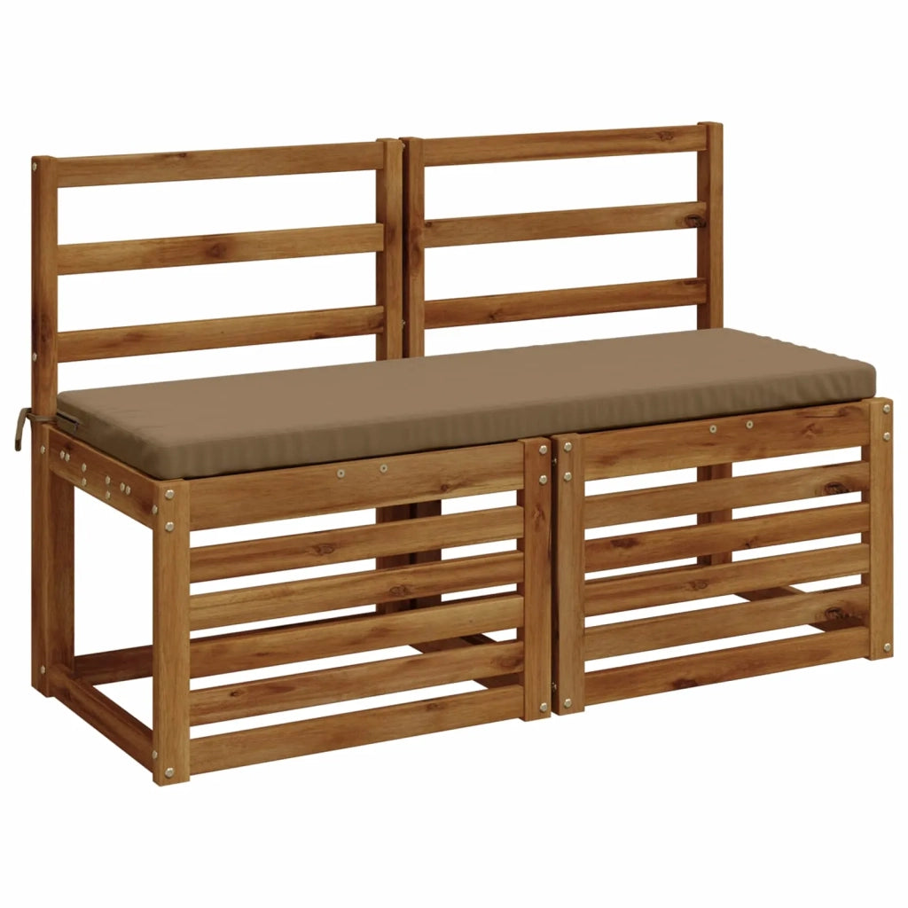 Cuscini per Panchina a 2 Pezzi SOEST 2 pz 100% Poliestere 948843