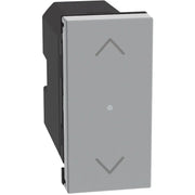 Comando tapparelle wireless Bticino MatixGO Smart 1 modulo grigio JG4027CWI
