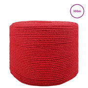Corda | Fune 10 pz Rosso Cotone