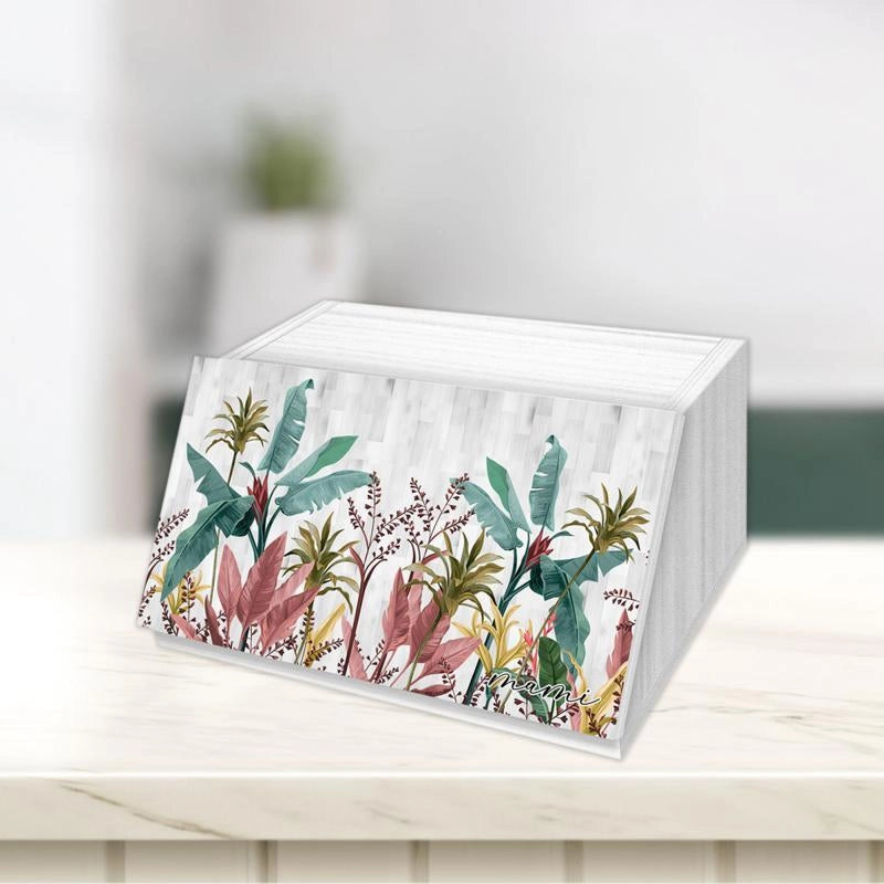 PORTAPANE BANANO CON DIMENSIONI 30X40X20CM IN COLORE BIANCO
