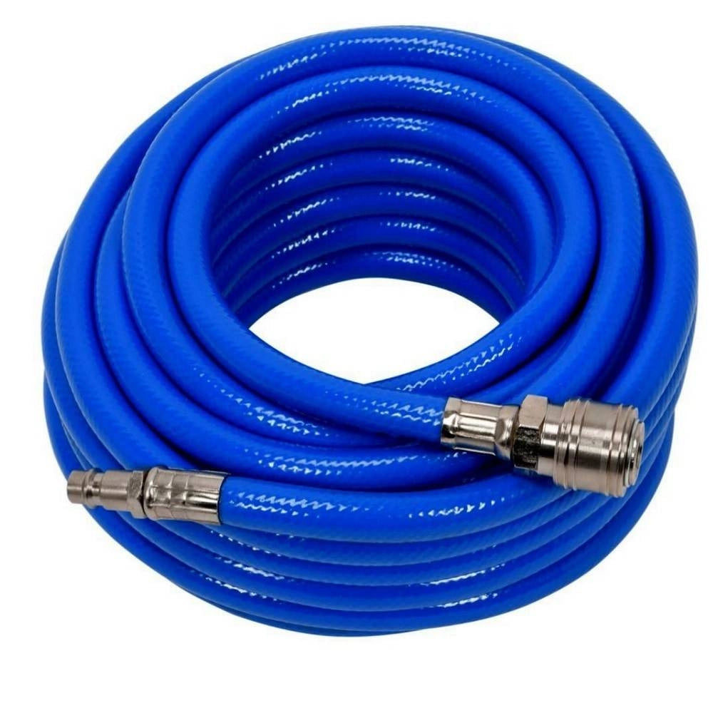 Trade Shop - Tubo Aria Compressa Flessibile Per Compressore 20 Metri Raccordo Rapido 1/4″ -