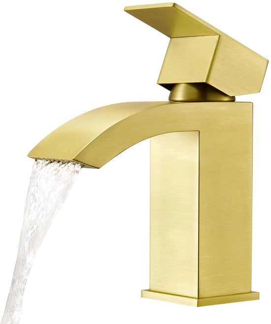 Creazione di un impianto di scarico per doccia, rubinetto da bagno con valvola ceramica, rubinetto per doccia con acqua calda e fredda, miscelatore a un giro per doccia, finitura a mano dorata
