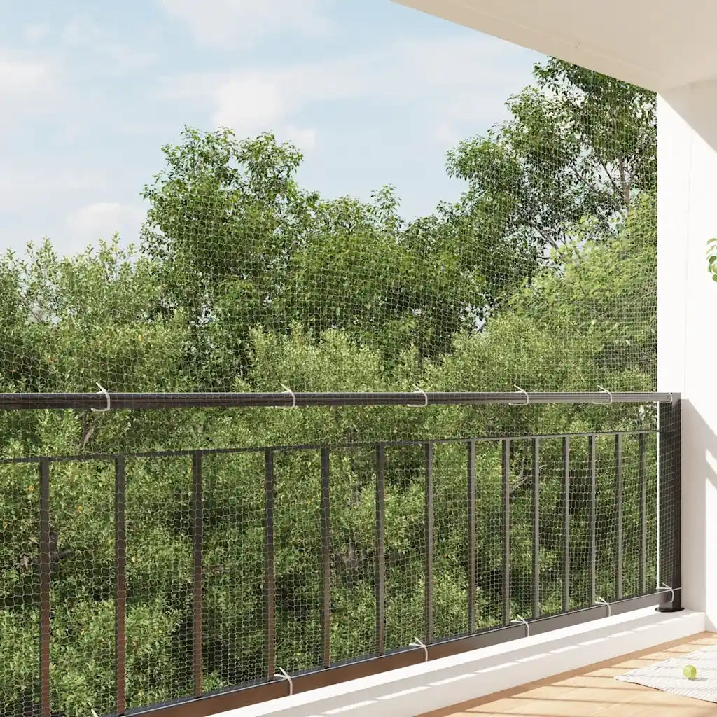 Rete per Gatti Trasparente 12x3 m in Nylon CFW8298478