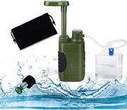 Filtro acqua portatile - Filtro acqua per sopravvivenza - Filtro acqua per attività all'aperto - Filtro acqua - Filtro acqua portatile - Filtro acqua per sopravvivenza