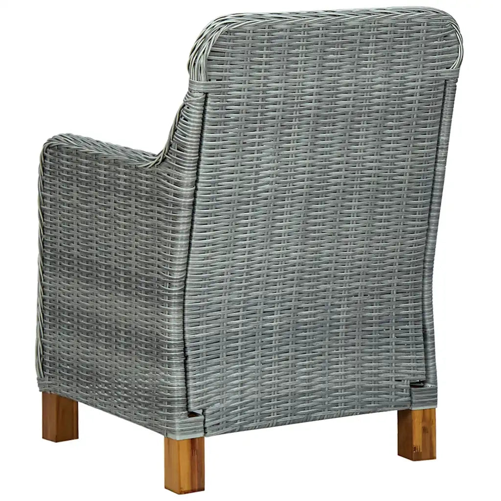 Set da Pranzo da Giardino 9 pz Grigio Chiaro 3067940