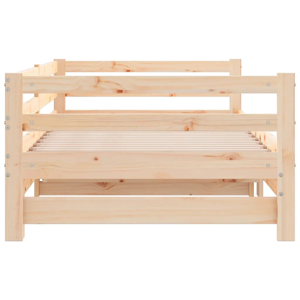 Lettino Estraibile senza Materasso-Struttura Letto 90x190 cm