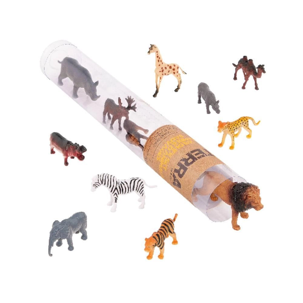 Terra - 13 pz. Wild Animals 4-8 cm