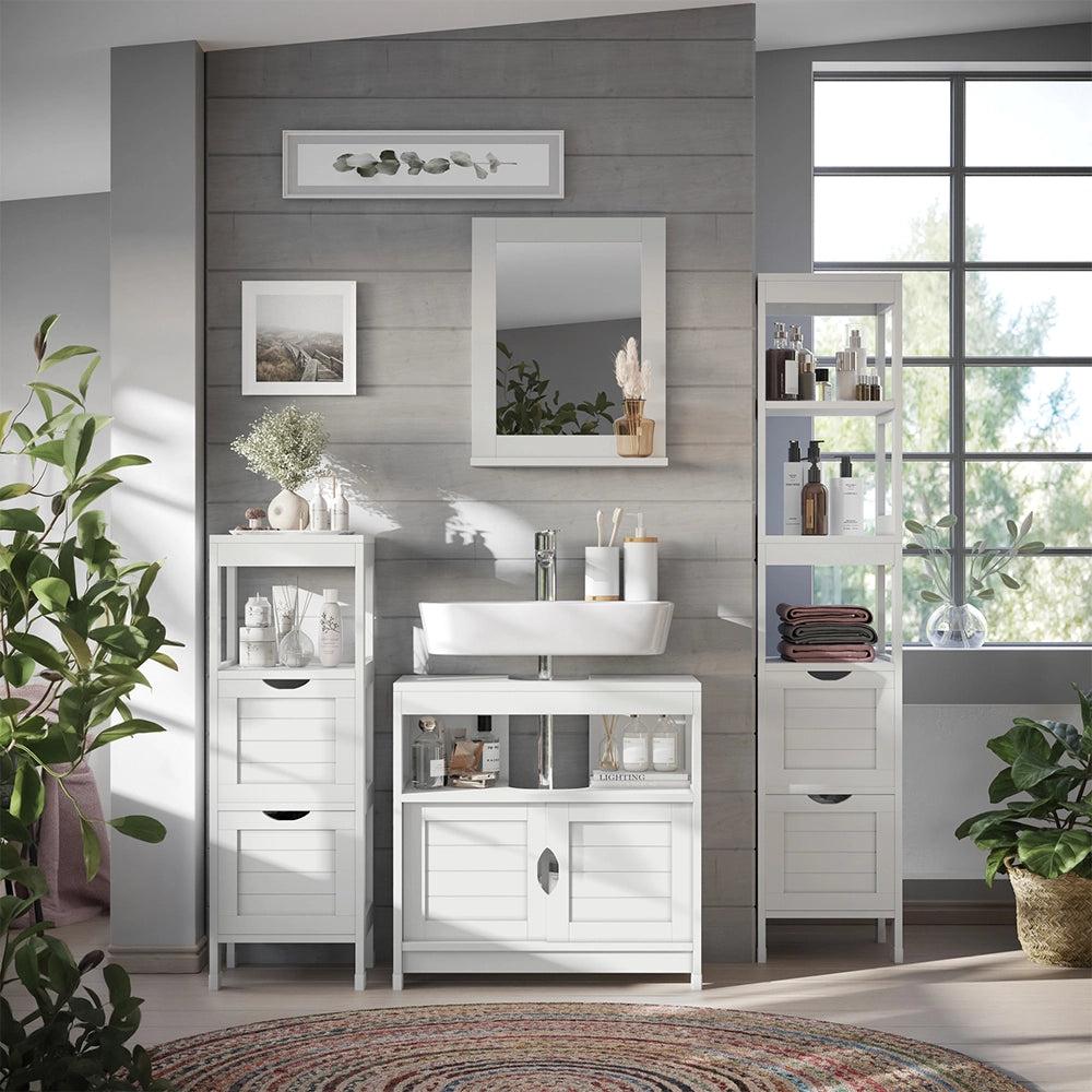 Vicco Specchio bagno Bianco 40 x 50 cm