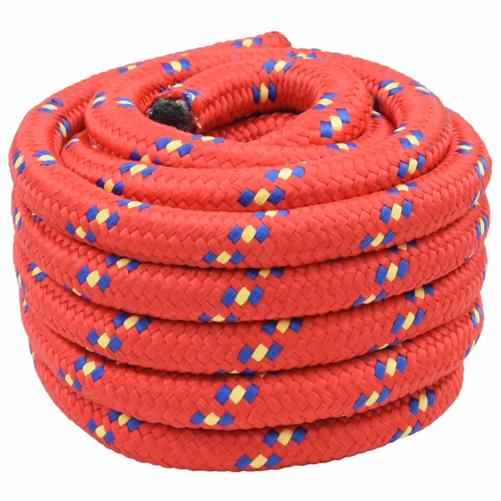 Corda | Fune da Barca 10 m 3 Rosso PP