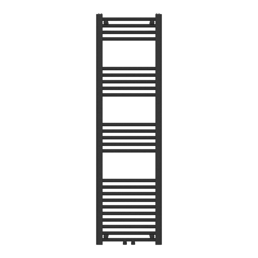 Scaldasalviette da Parete Voss 140 x 40 cm Nero [neu.haus]
