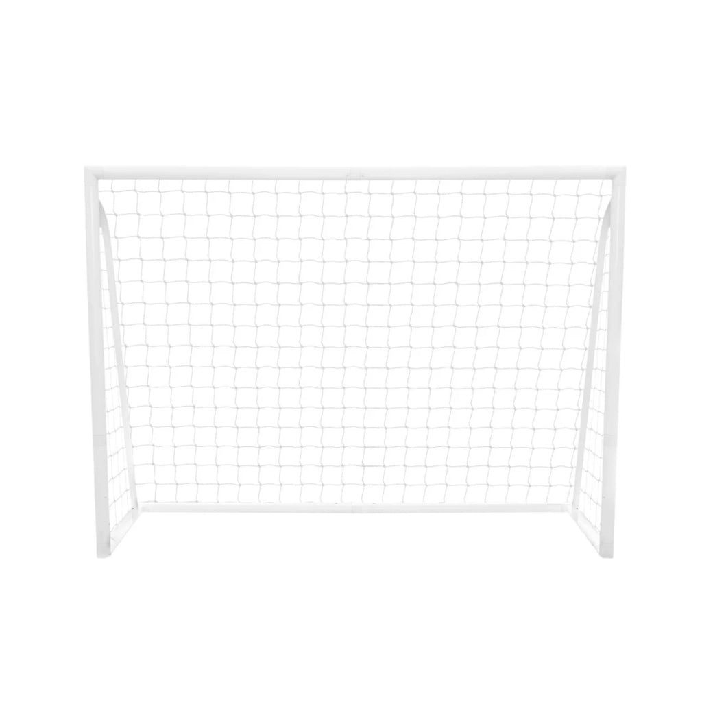 Porta da calcio da 240cm x 180cm, custodia per il trasporto e telo bersaglio