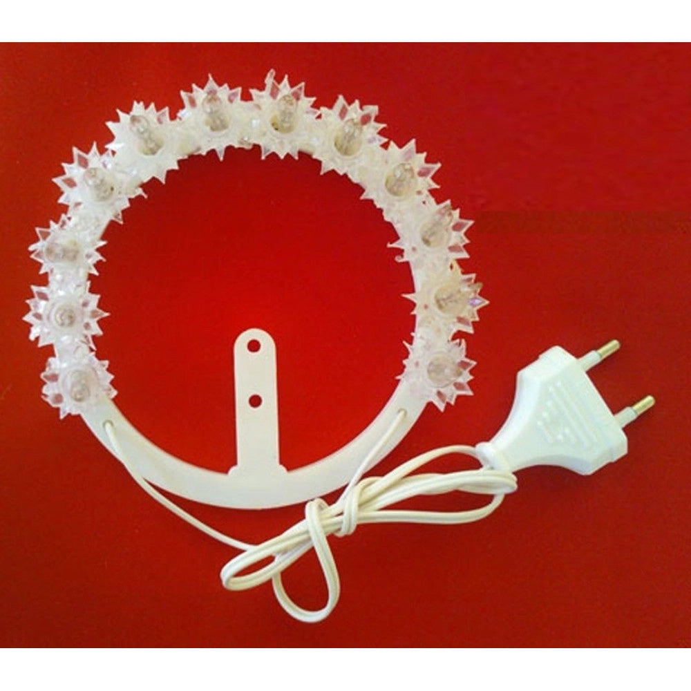 Trade Shop - Coroncine Decorative Elettriche A Pisellini E/o A Led Coroncina Per Statuine -