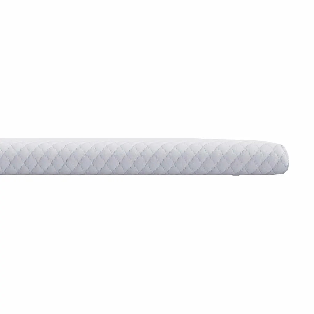 Topper per materasso Bianco 180 x 200 cm Tessuto Jacquard 4106218
