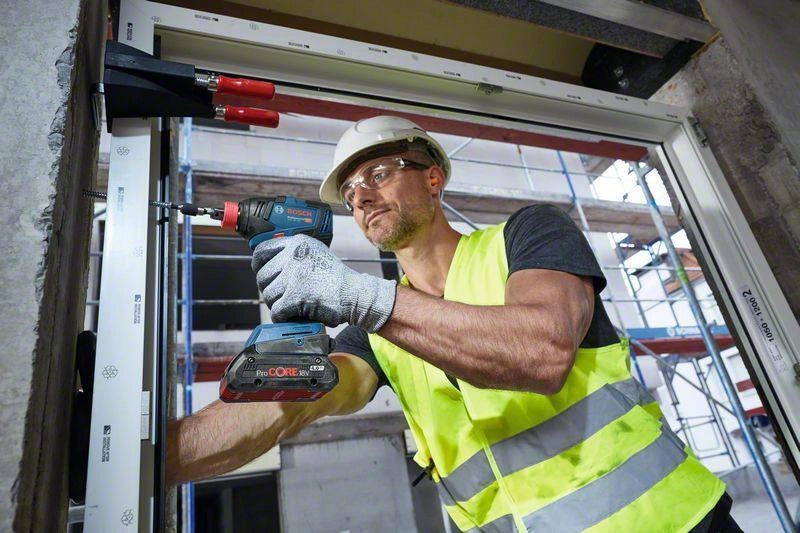 Bosch Professional 06019J2205 GDX 18V-200 Avvitatore a Impulsi 2 in 1 Motore Brushless 200 Nm Senza Batteria e Caricatore in L-BOXX 136 colore Nero