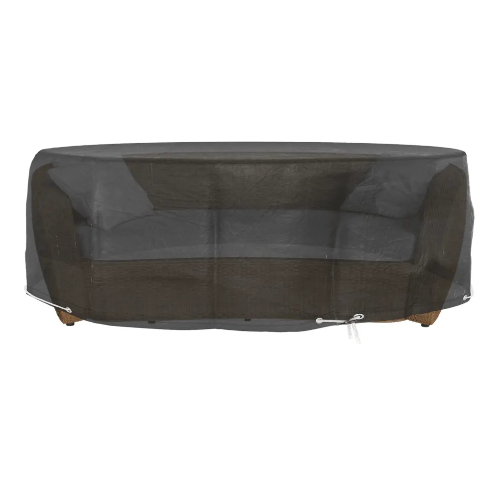 Coperture Divani Isola 2 pz con 8 Occhielli ?188x50 cm Rotonde