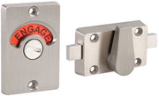 Indicatore di Presenza alla Porta - Materiale: Acciaio Inossidabile - Indicatore di Presenza - Blocco - Zinklegering - Per Porta Interna - Adatto per Spessore di Porta 12-18 mm - Indicatore di Presenza alla Porta