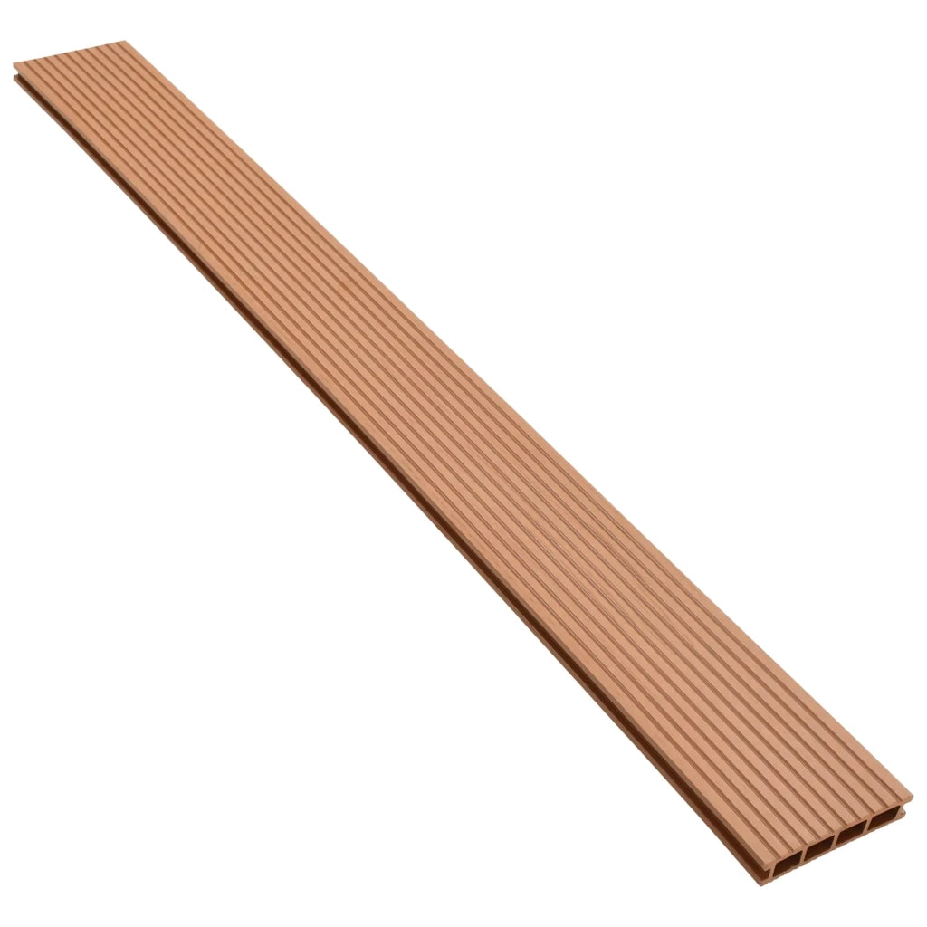 Pavimento da Deck 90 pcs Marrone WPC 3444702