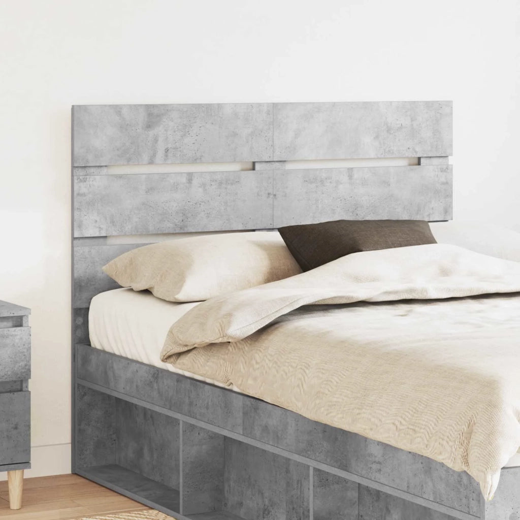 Testiera | Testata Grigio cemento Legno multistrato