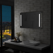 Specchio da Parete a LED per Bagno-Specchio a Muro 100x60 cm 125812