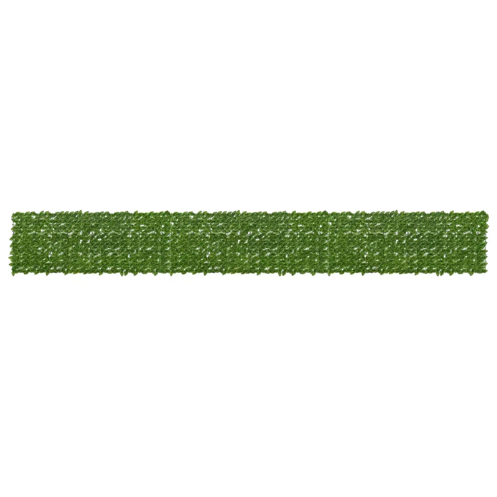 Paravento da Balcone | Schermo per balcone con foglie Verde e Giallo 600 x 75 cm