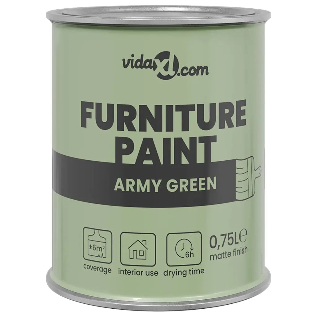 Vernice per mobili Verde 0,75 L Stampa da parete 4008531