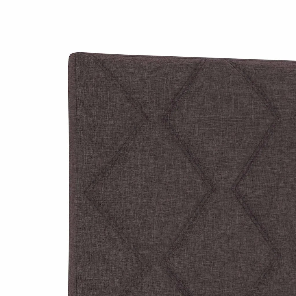 Testiera Marrone Scuro 200 cm Tessuto 3337954