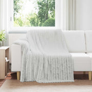 Coperta Grigio 200 x 150 cm Panno 42016834