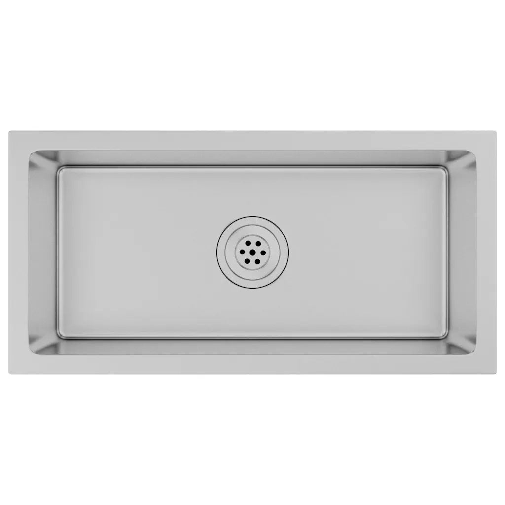 Lavello da Cucina Lavorato a Mano in Acciaio Inox 51504