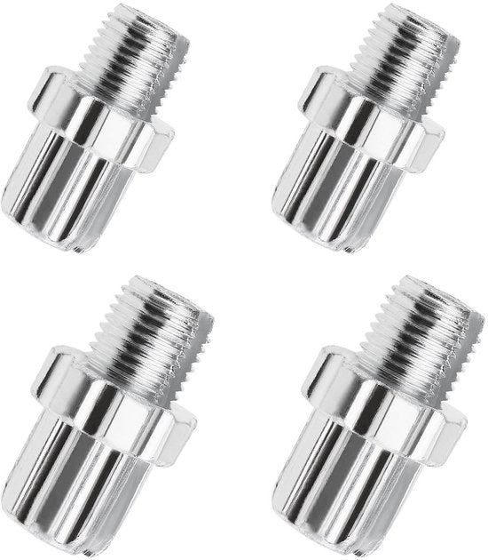 Kit di regolazione freno in alluminio - 4 pezzi - M10 x 26 x 10 mm - Regolatore di freno - Adatto per bicicletta da corsa/bicicletta da montagna - Resistente alla corrosione - Parti di freno