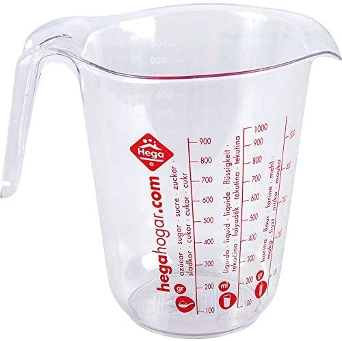 CARAFFA GRADUATA IN PLASTICA 1 LT