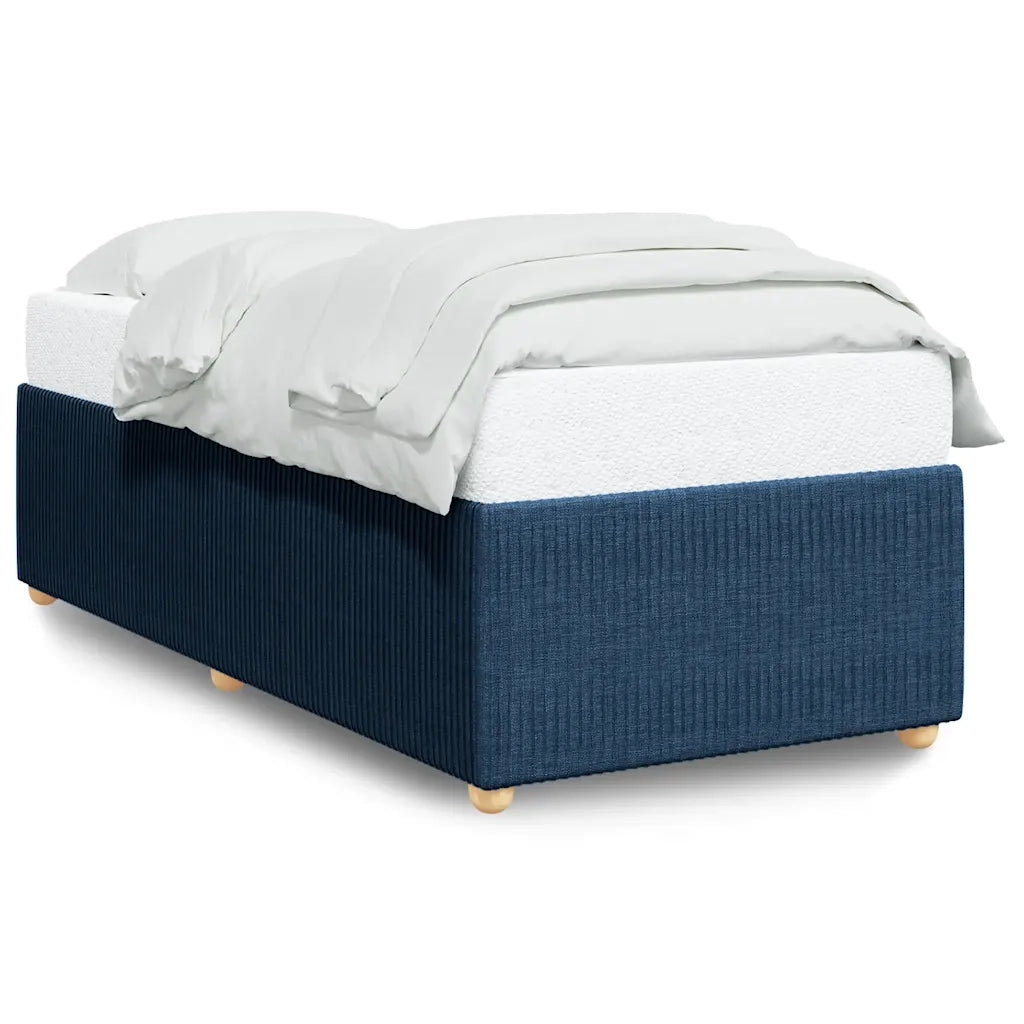 Giroletto senza Materasso Blu 90x190 cm in Tessuto 3284906