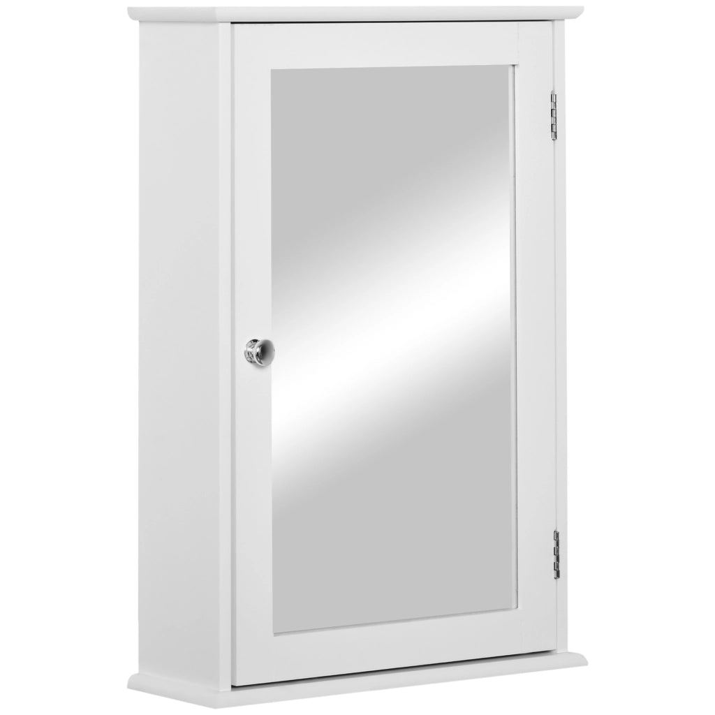 Armadio con Specchio per Bagno ¨C Minimal ¨C Bianco 41x14x60 cm
