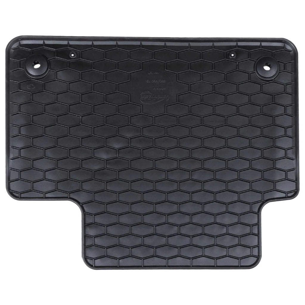 Tappetino per Auto 4 pcs Nero Gomma 42029159