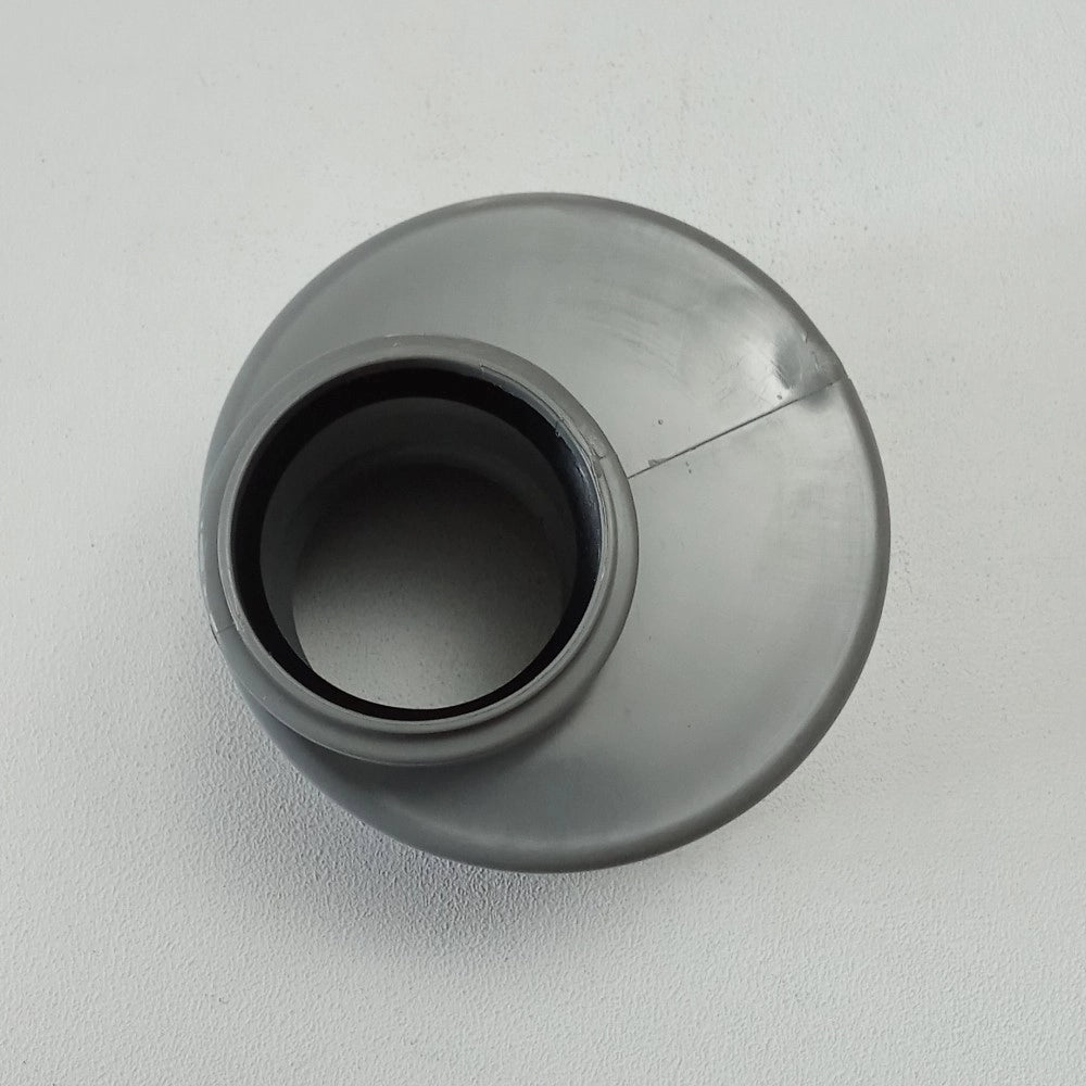 Aumento f 50 x m 110mm raccordo eccentrico con guarnizione