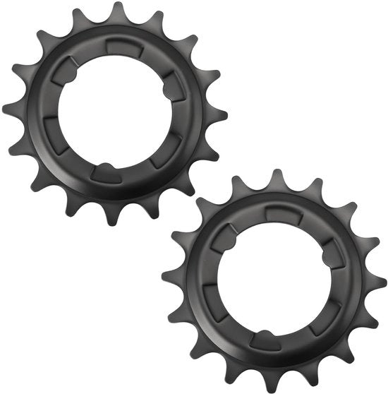 Cassettetandwiel 2 Stuks - 16 Tanden - Diametro Esterno 70mm - Diametro Interno 34mm - Adatto per Nastro a Treni - Realizzato in Metallo Resistente - Tandwiel per Cassette