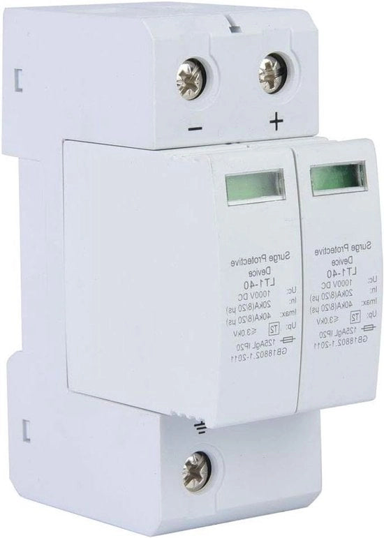 Sistema di protezione contro le sovracorrenti per uso domestico da fonte fotovoltaica, dispositivo di protezione contro i fulmini a bassa tensione (2P40KA)