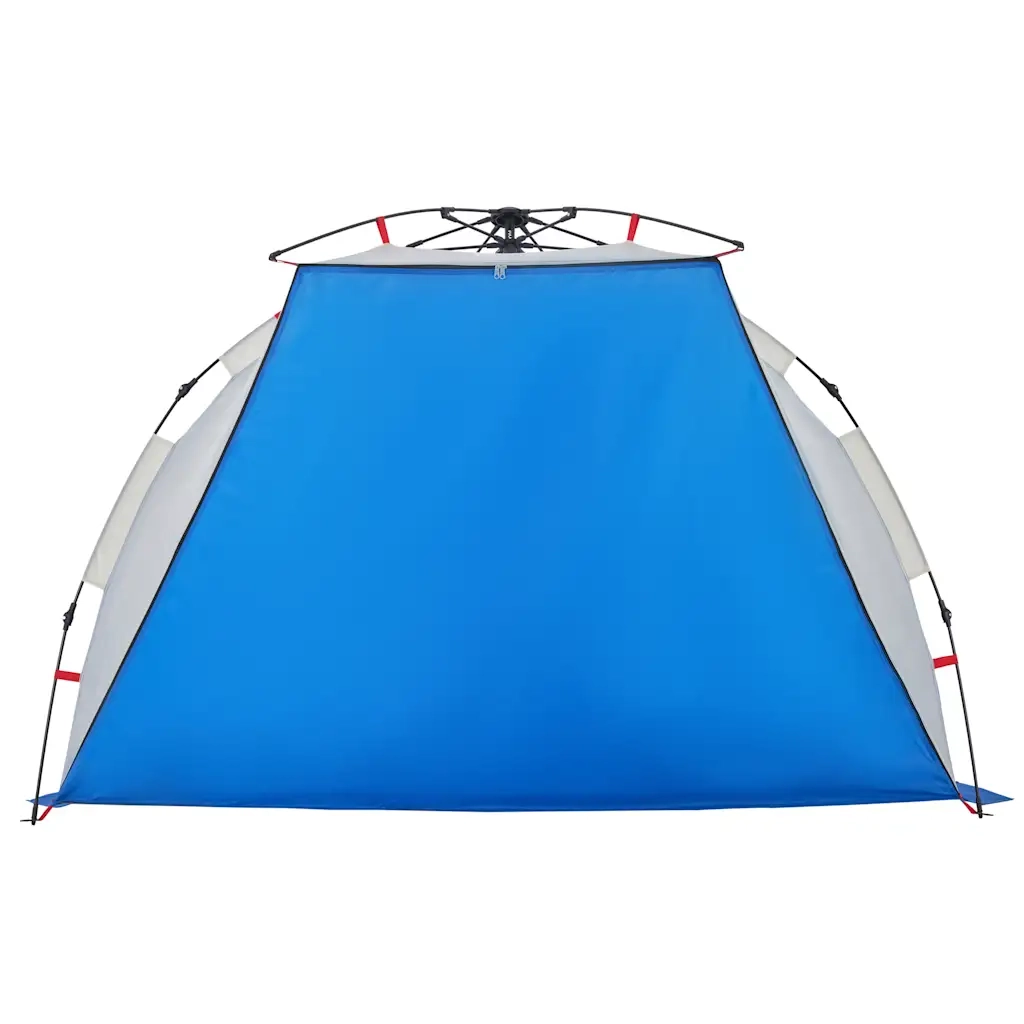 Tenda da Spiaggia 2Persone Azzurro Rilascio Rapido Impermeabile