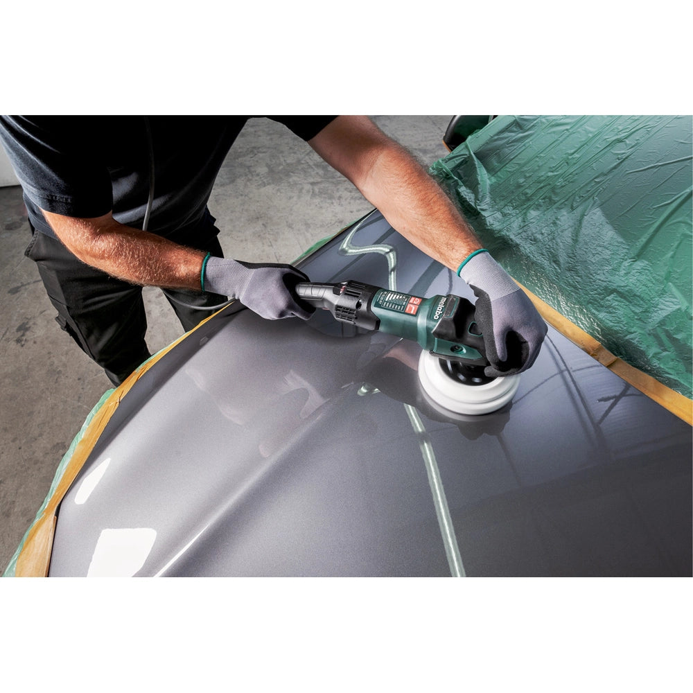 LUCIDATRICE ANGOLARE 1500W Ø180mm "PE 15-20 RT" + PLATORELLO METABO