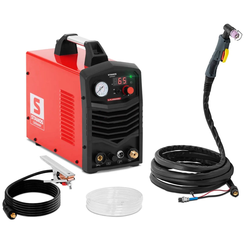 Taglierina al plasma 50A ciclo di lavoro 100% IGBT 230V accensione HF acciaio ABS 14_0008863