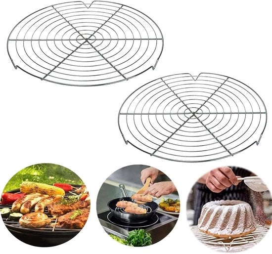 Rond Koelrek per Torte, 2 pezzi, 32cm